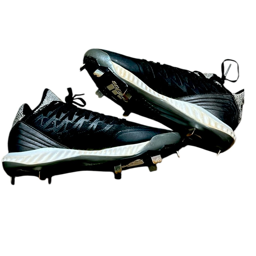 Adidas Icon V Bounce Iced Out Metal Cleats Size 13.5